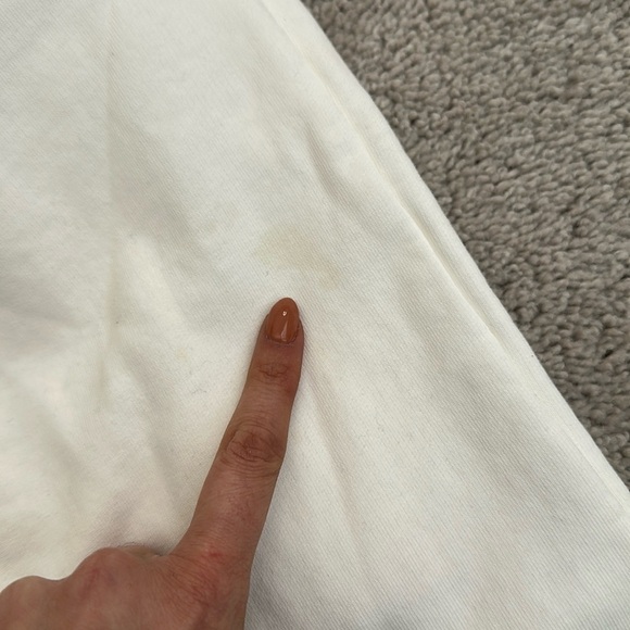 Staud 100% Cotton Wide-Leg Pants in Cream | size xs - Picture 10 of 16